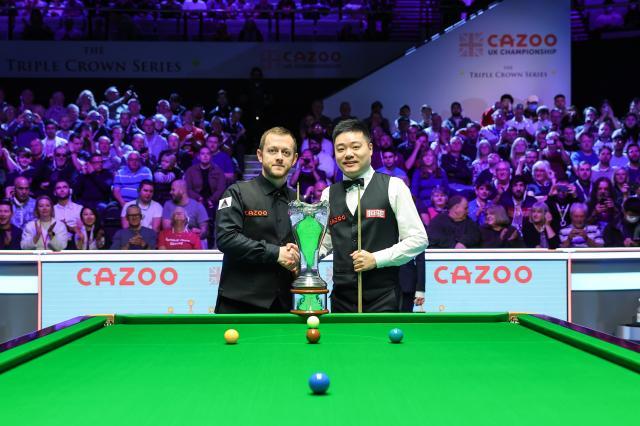 开云体育入口-丁俊晖遭逆转痛失英锦赛冠军 艾伦再问鼎“三大赛”