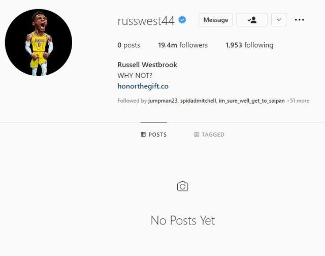 开云体育入口-韦少清空个人社交媒体，他可能成为湖人变革导火索