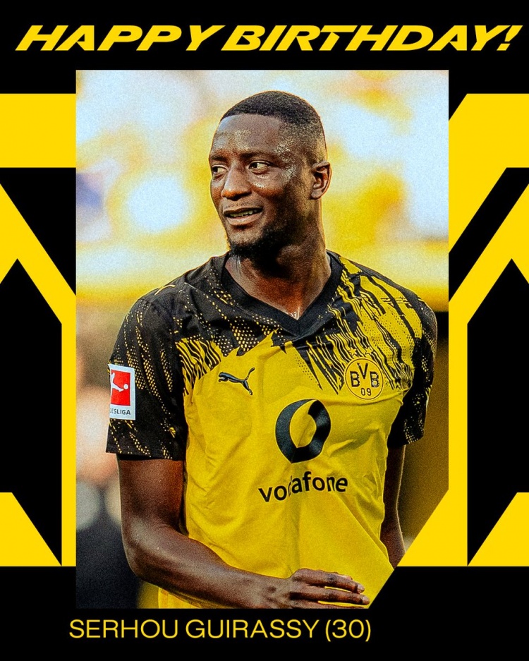 开云-多特官方祝吉拉西30岁生日快乐，球员加盟以来出战87场55球15助