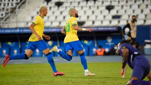 开云-巴西4比0胜秘鲁 远射破门+参与两球 内马尔功劳大